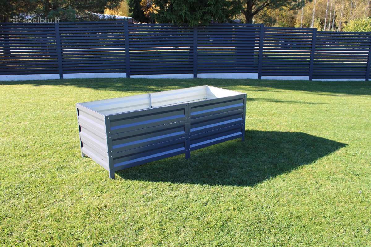 Pakeltos lysvės 60 cm aukščio iš metalinės skardos - nuotraukos Nr. 5