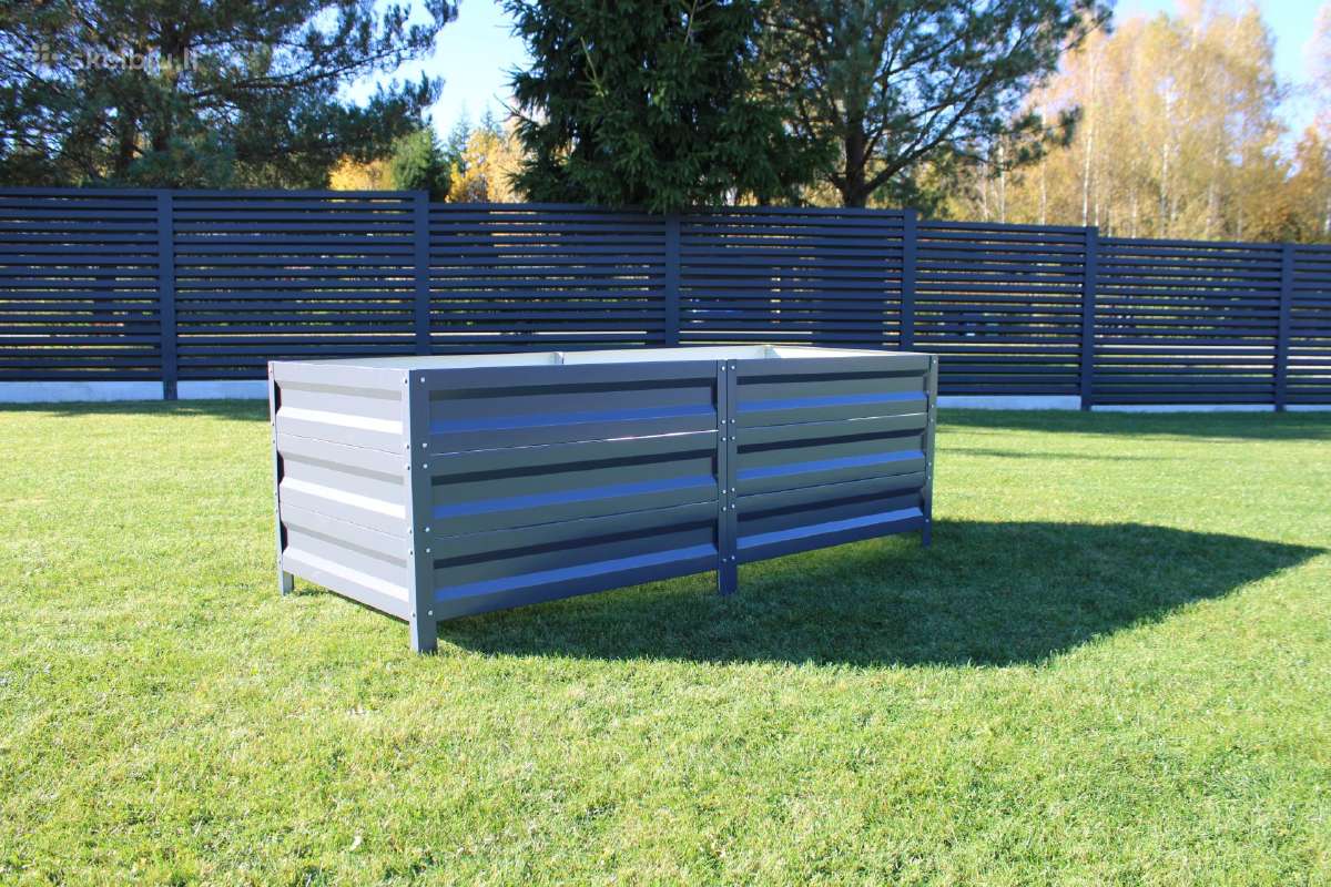 Pakeltos lysvės 60 cm aukščio iš metalinės skardos - nuotraukos Nr. 7