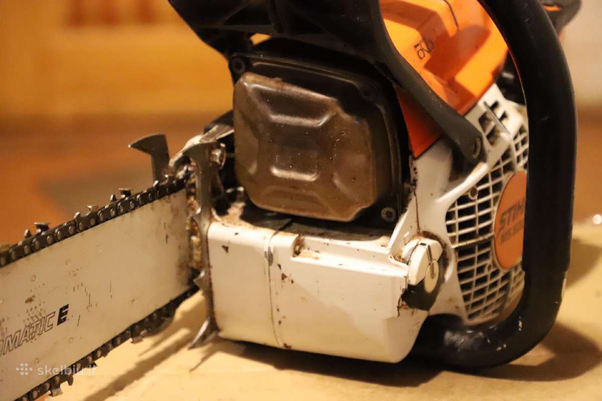 Stihl Ms 500i pjūklas 5kw galios - nuotraukos Nr. 4