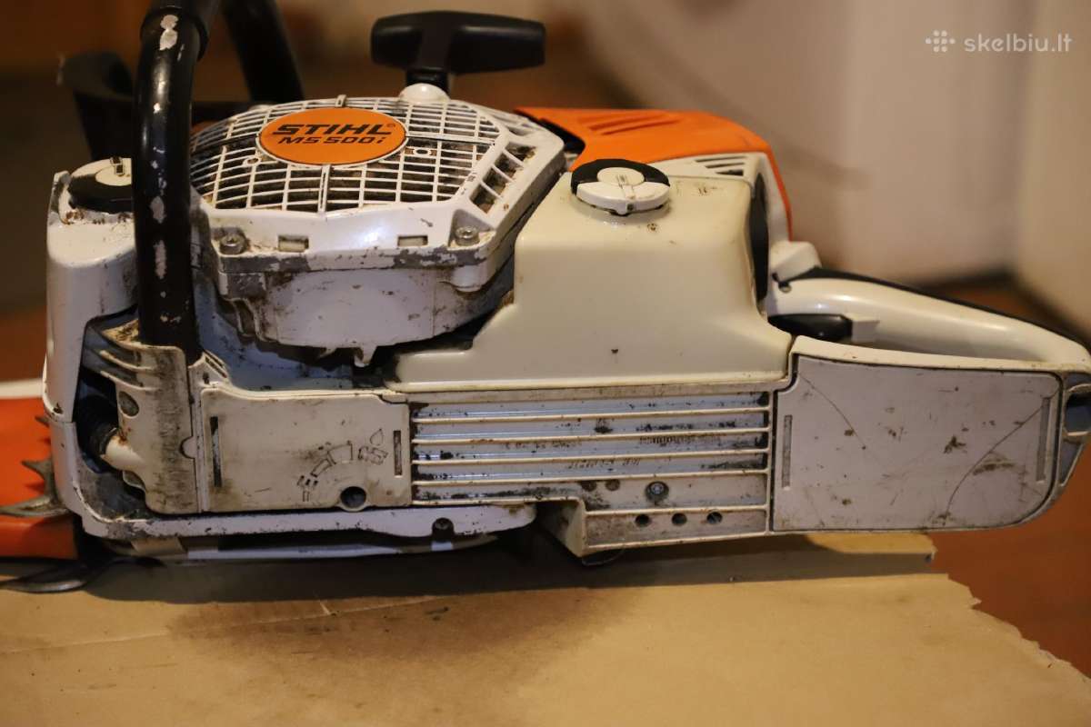 Stihl Ms 500i pjūklas 5kw galios - nuotraukos Nr. 7