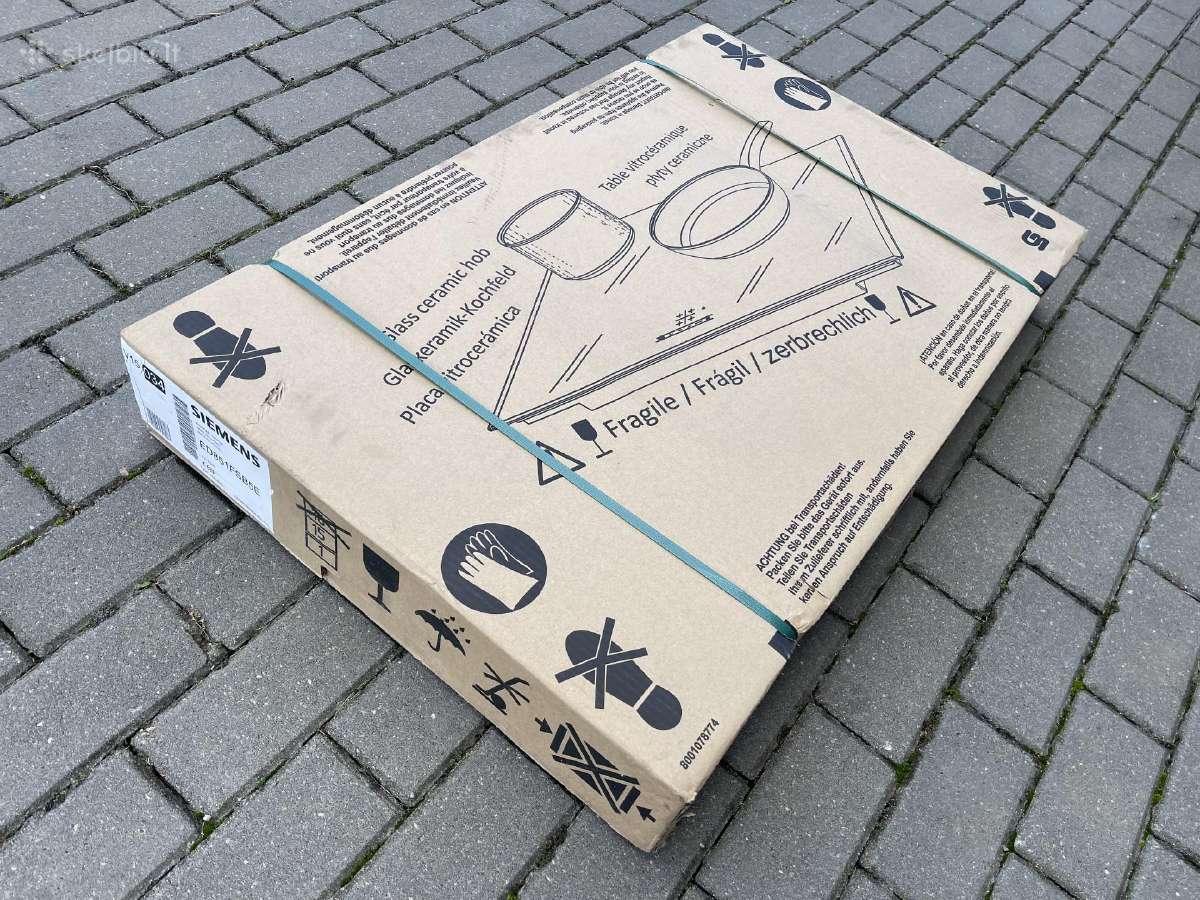 Nauja – Siemens Ed851fsb5e indukcinė kaitlentė