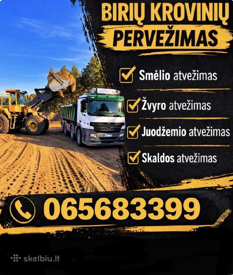 Kokybiškas Juodžemis, smėlis, skalda, žvyras - nuotraukos Nr. 2