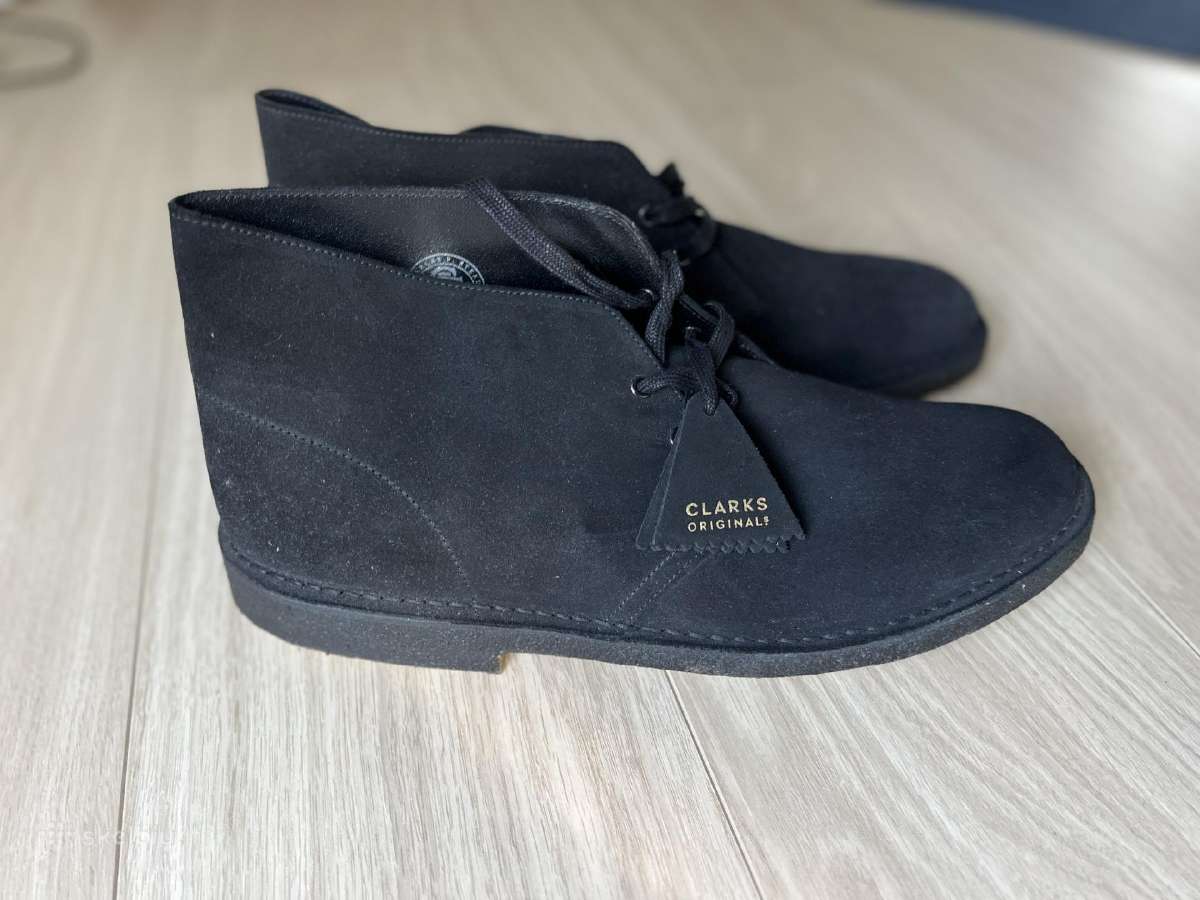 Clarks, 48 dyd. 32 cm., juodi.