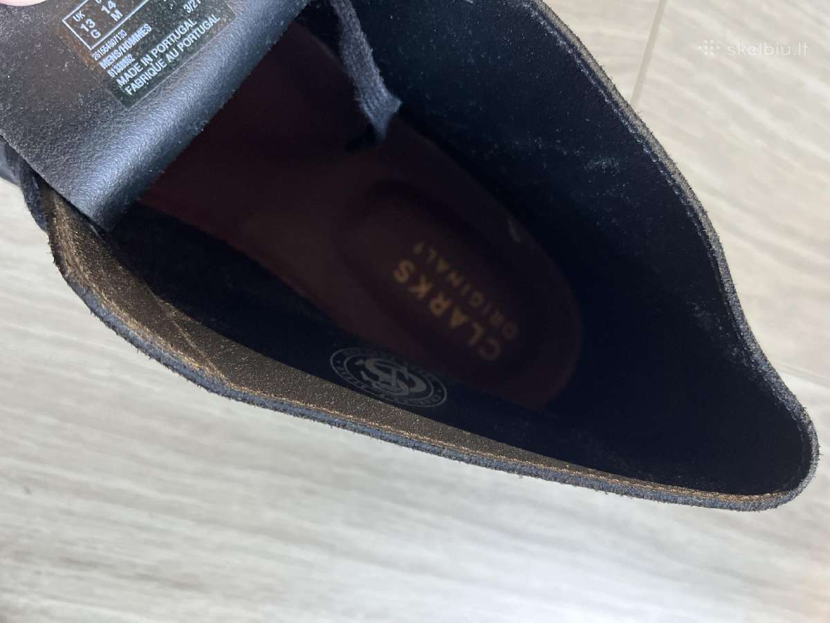 Clarks, 48 dyd. 32 cm., juodi. - nuotraukos Nr. 13