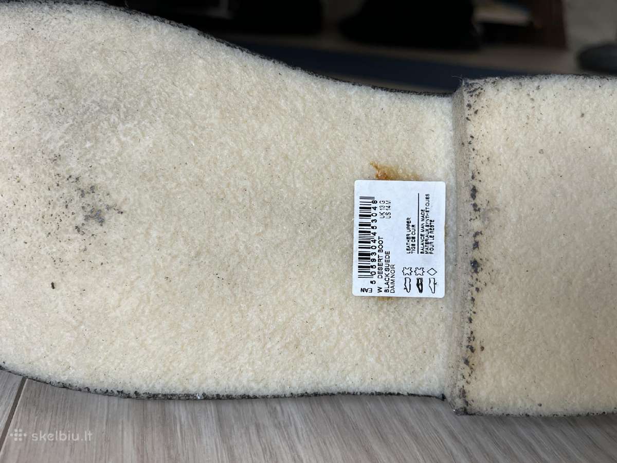 Clarks, 48 dyd. 32 cm., juodi. - nuotraukos Nr. 14