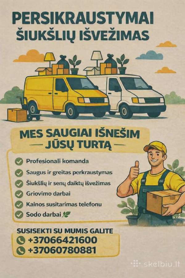 Perkraustymas visoje Lietuvoje - nuotraukos Nr. 2