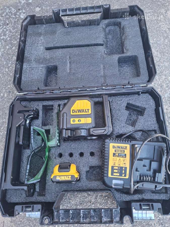 Lazeriai: Dewalt, Leica, Elma