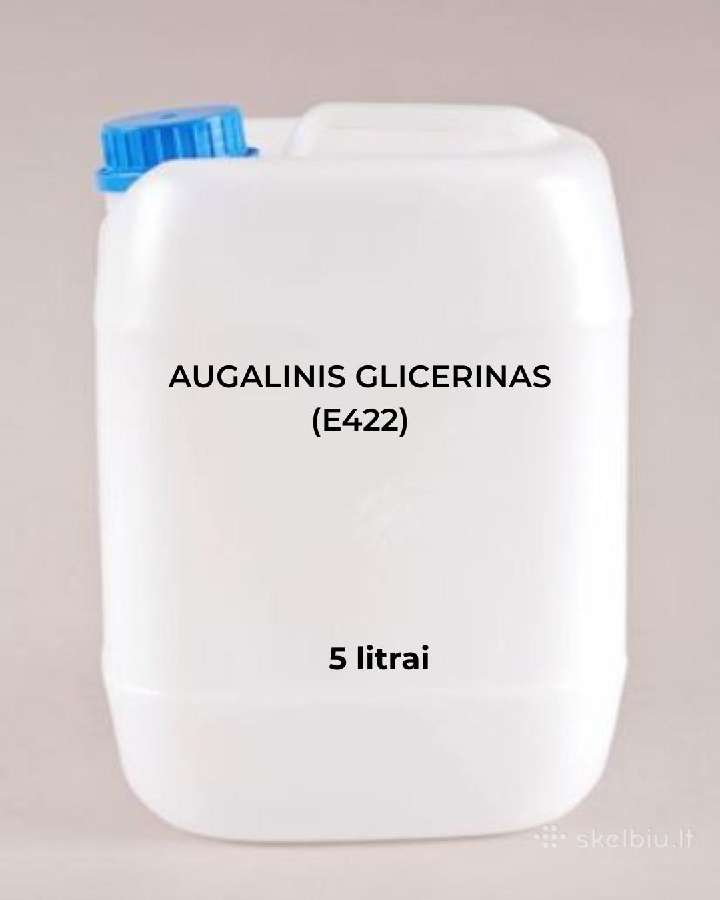 Augalinis Glicerinas (E422) – 1l / 5l / 20l