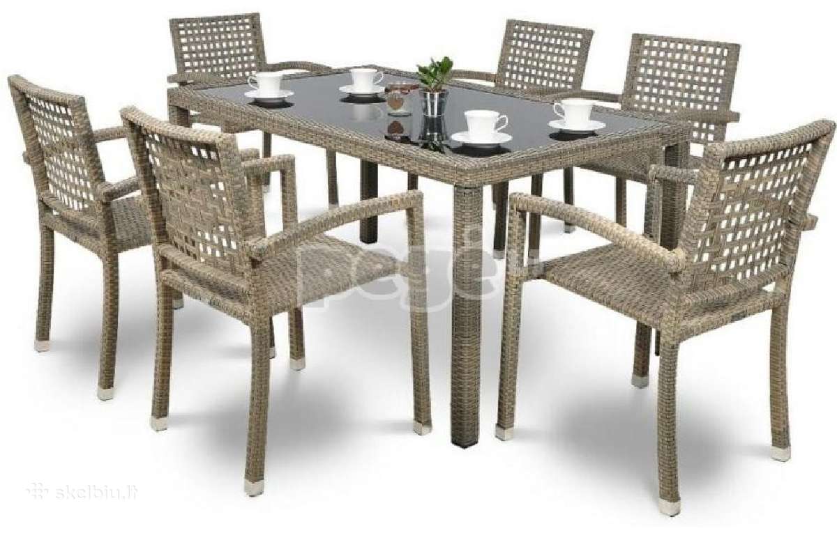 Lauko baldai kavinėms, restoranams - nuotraukos Nr. 7