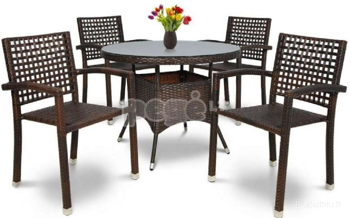 Lauko baldai kavinėms, restoranams - nuotraukos Nr. 18