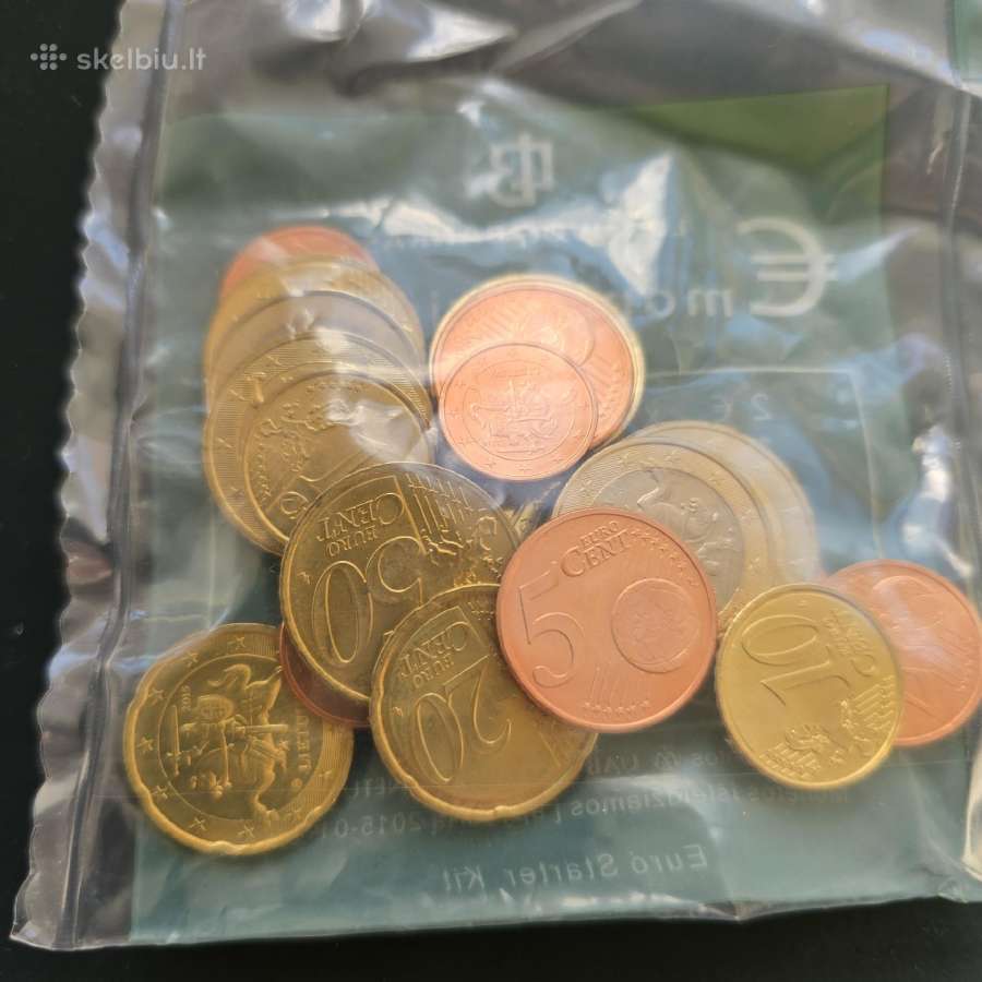 Lietuva 2015m Eurų startinis paketas - nuotraukos Nr. 2