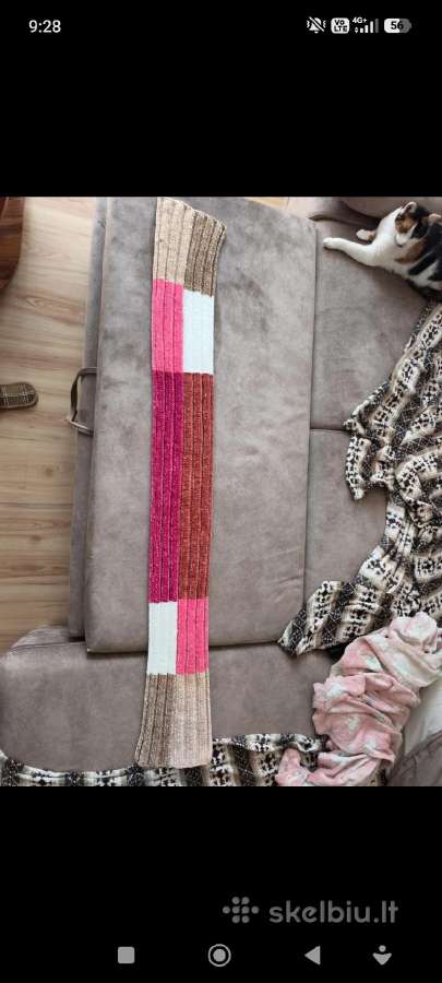 Mano pačio rankų darbo šalikas. 160cm plotis20cm - nuotraukos Nr. 2