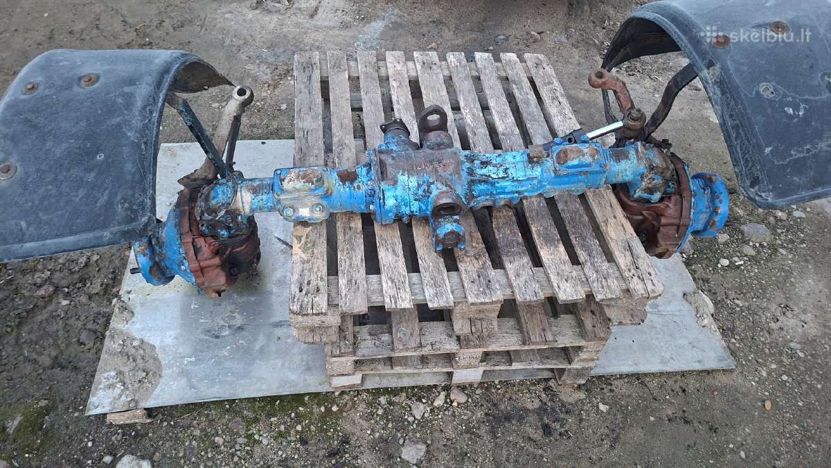 Mtz 82 priekinis tiltas su ratlankiais be padangų - nuotraukos Nr. 3