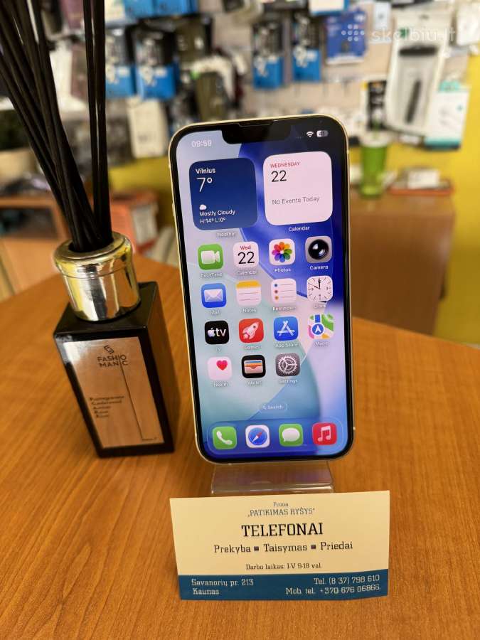 iPhone 13 Black 128gb Su Garantija