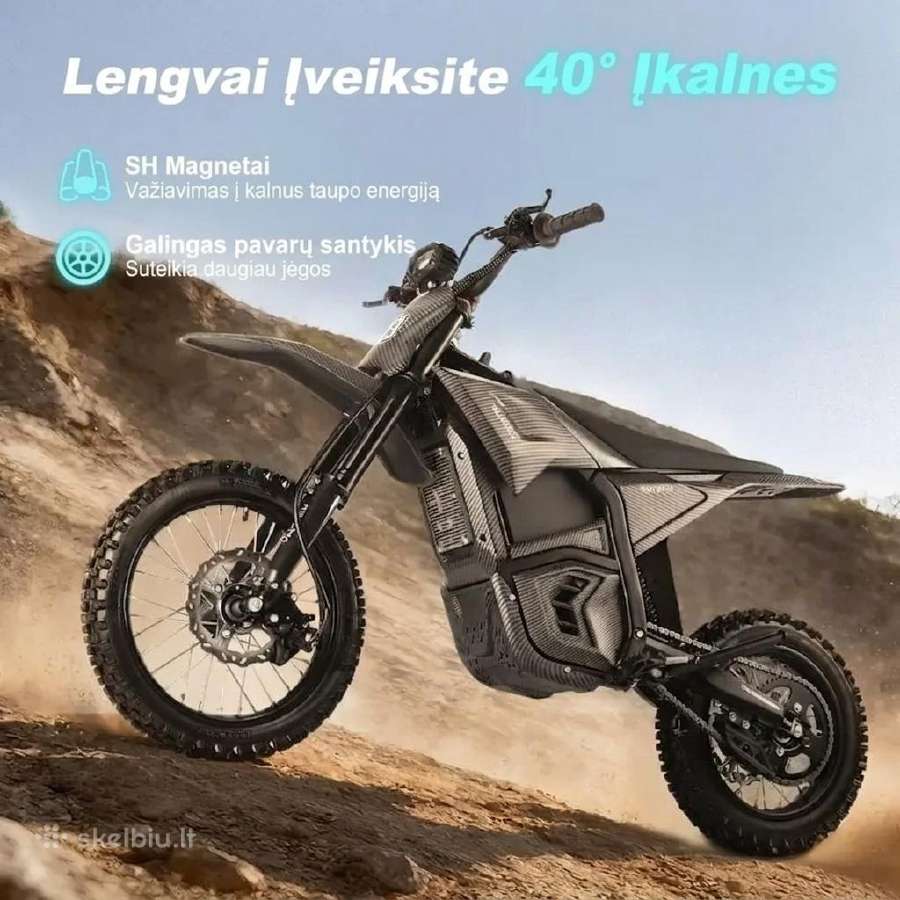 Elektrinis motociklas Valtinsu Em-5 48v 3400w - nuotraukos Nr. 12