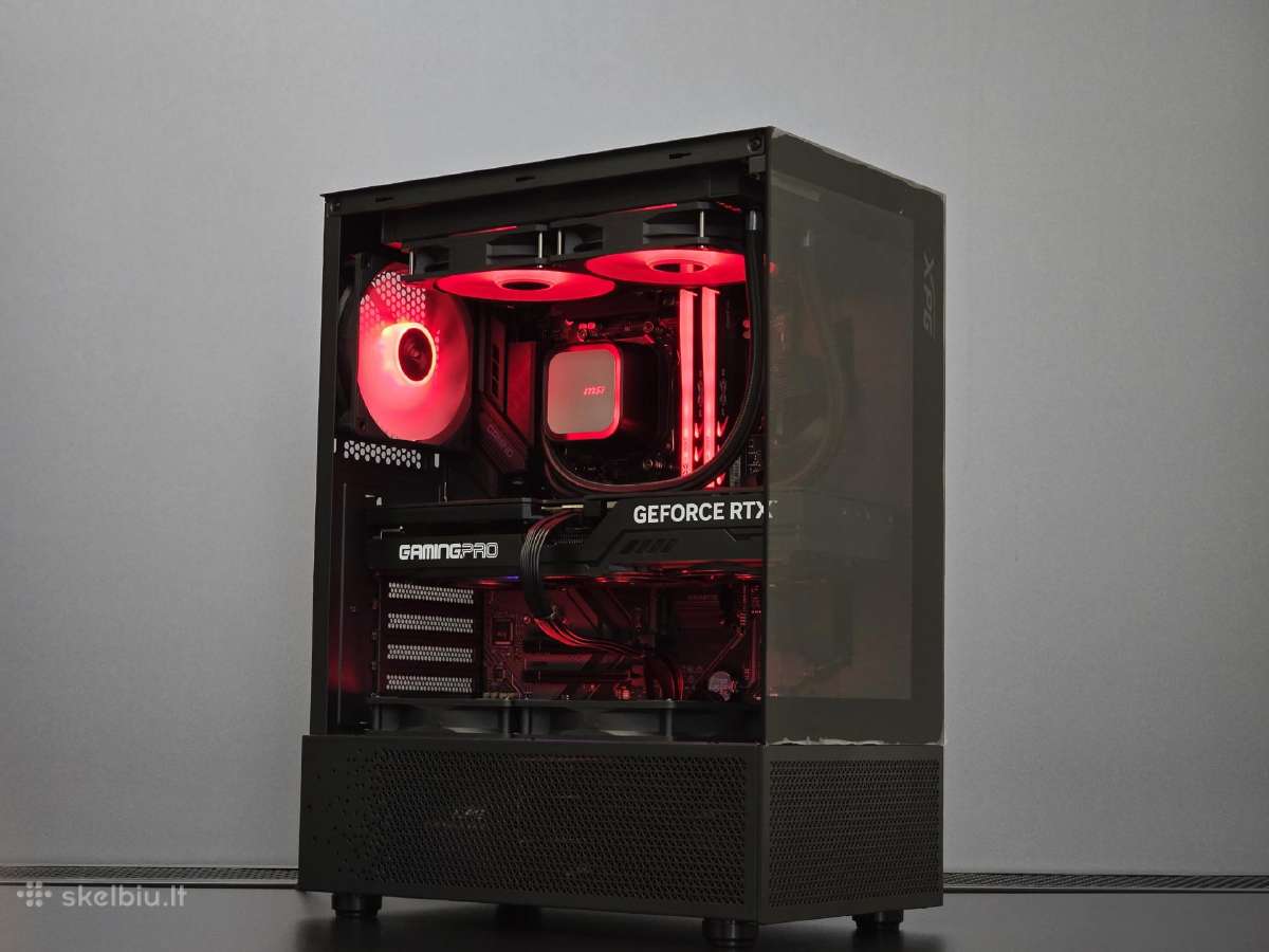 Ryzen 7 9800x3d su Rtx 5070 Ti kompiuteris
