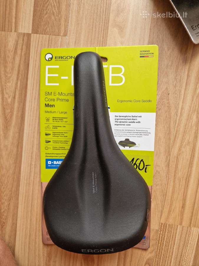 Ergon naujas, originalus e-MTB balnelis.