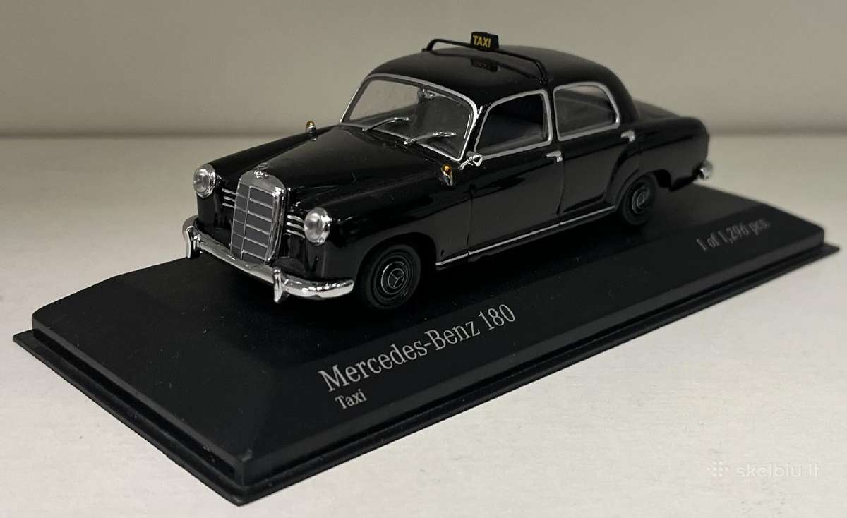 Kolekciniai modeliukai-mercedes benz 180