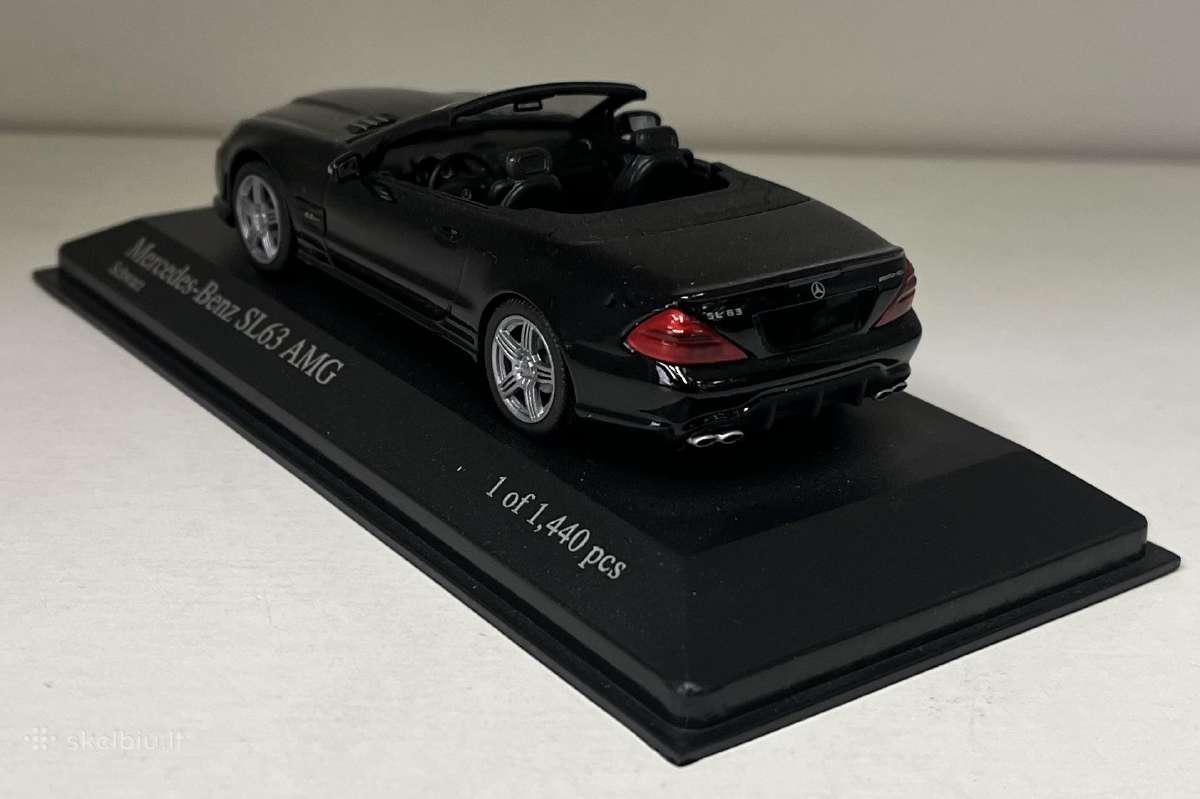 Kolekciniai modeliukai-mercedes Benz Sl63 Amg - nuotraukos Nr. 3