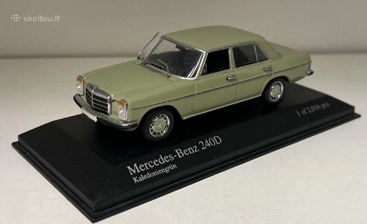 Kolekciniai modeliukai-mercedes Benz 240d