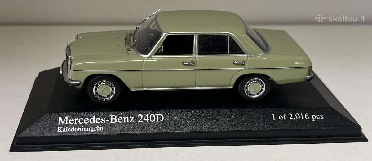 Kolekciniai modeliukai-mercedes Benz 240d - nuotraukos Nr. 2