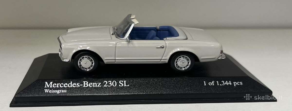 Kolekciniai modeliukai-mercedes Benz 230sl - nuotraukos Nr. 2