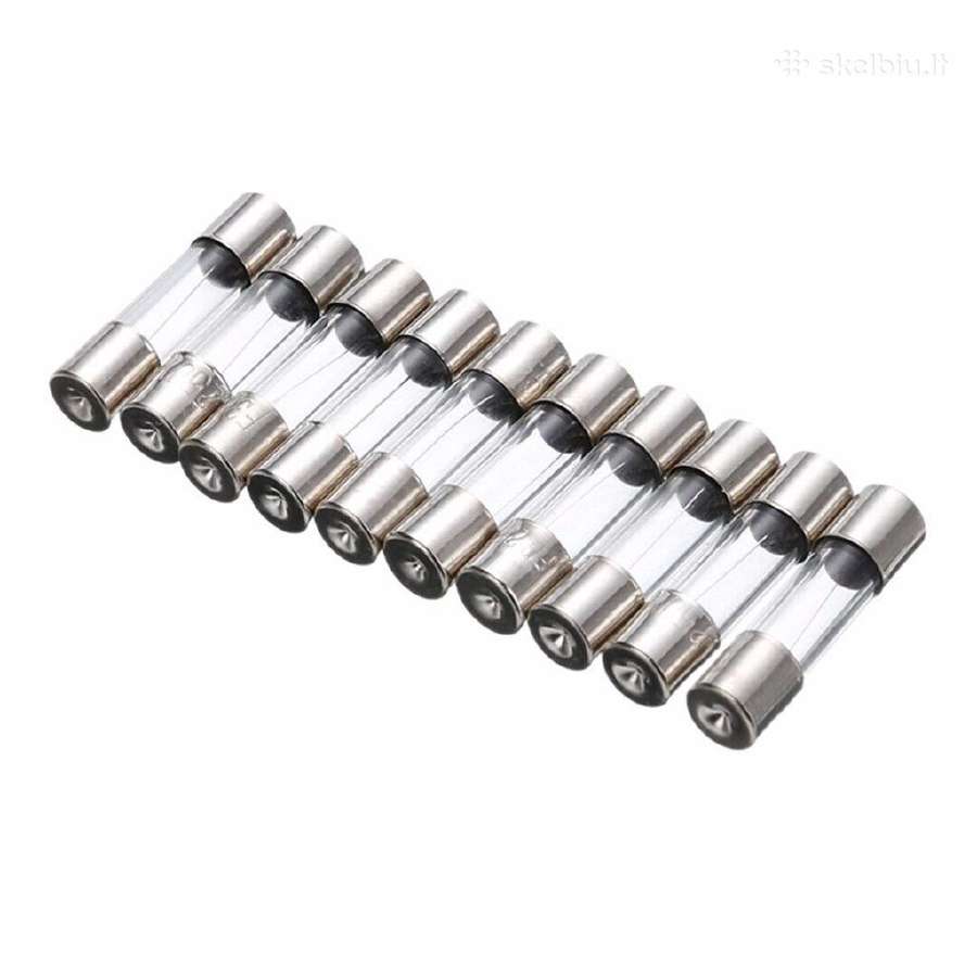 Saugikliai 10vnt. 5x20mm 3.15a