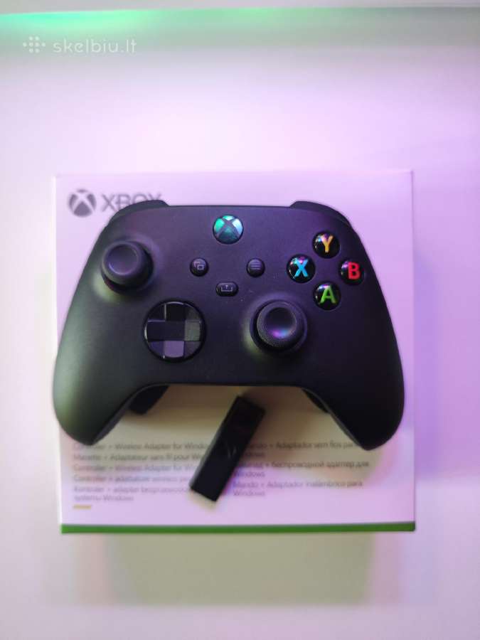 Xbox One S kontroleris su adapteriu