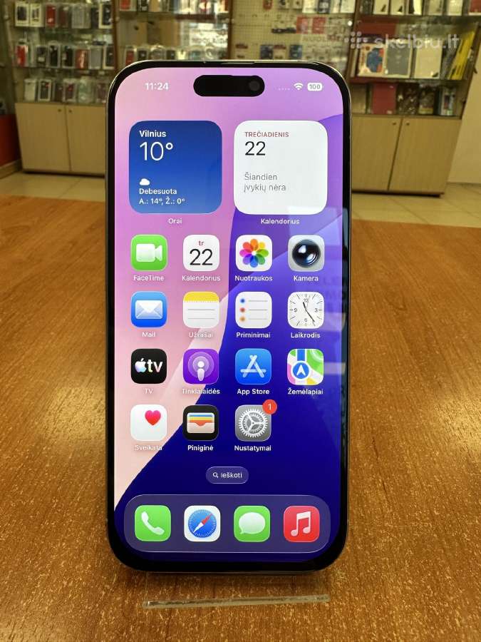 Apple iPhone 16 Pro 256 GB (Naudotas)