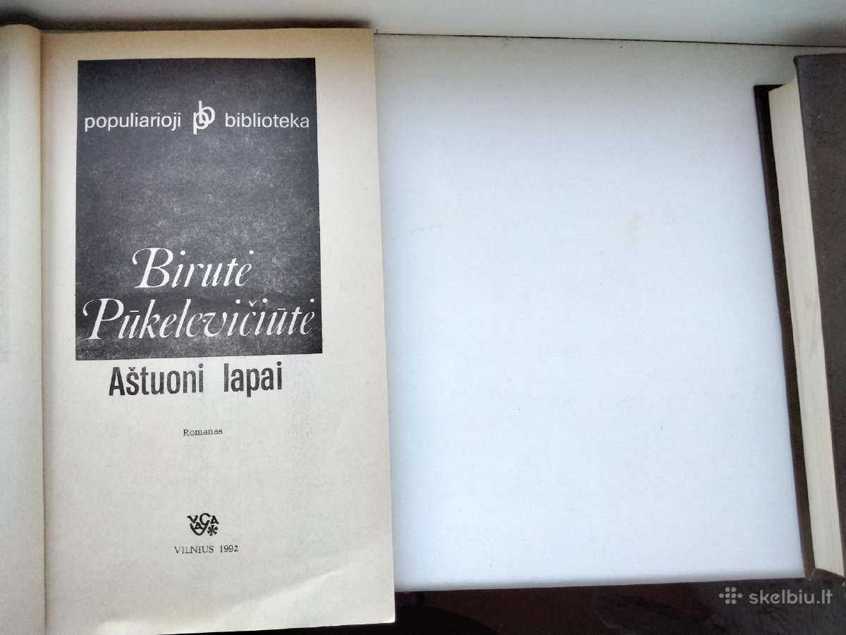 B. Pūkelevičiūtė. Aštuoni lapai - nuotraukos Nr. 2
