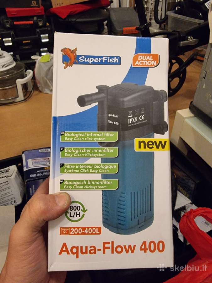 Superfish aqua flow 400 akvariumo filtras