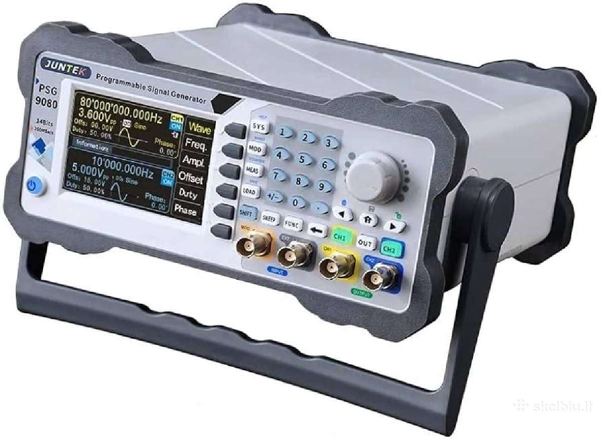 Signalų generatorius Juntek Psg9080 2 kanalų 80mhz