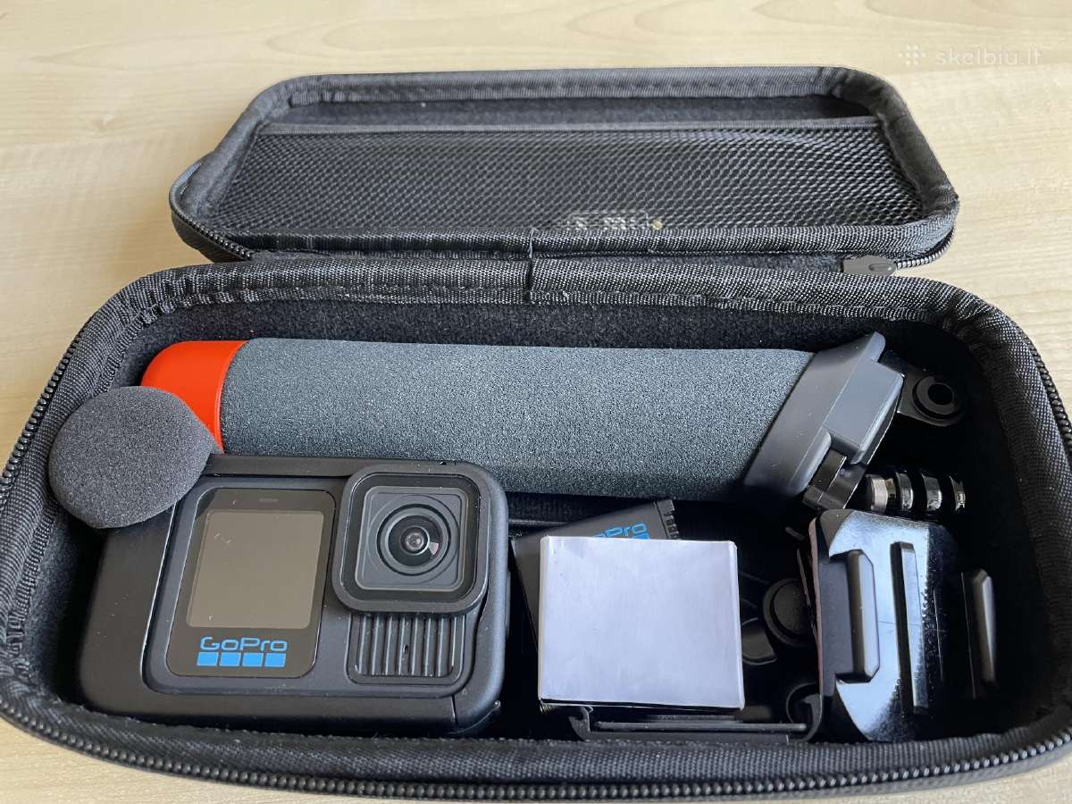 Gopro13 Accessory Bundle +256gb kortelė+mediamod