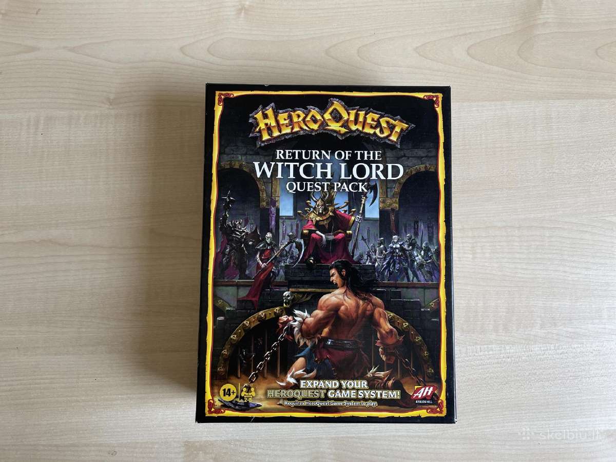 Hero Quest+papildinys (Stalo Žaidimas) - nuotraukos Nr. 2
