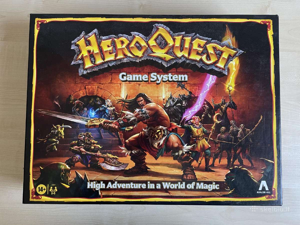 Hero Quest+papildinys (Stalo Žaidimas) - nuotraukos Nr. 3