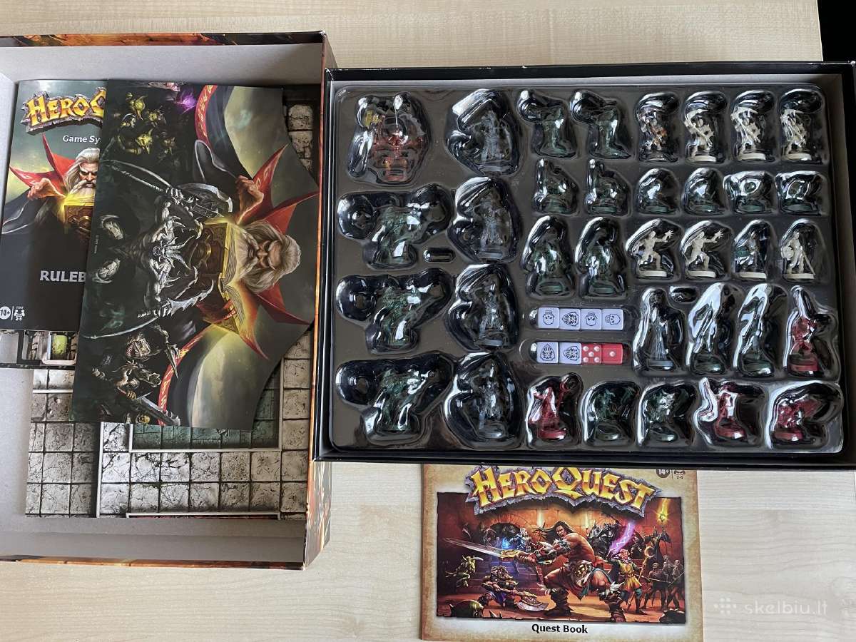 Hero Quest+papildinys (Stalo Žaidimas) - nuotraukos Nr. 5