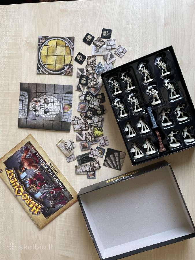 Hero Quest+papildinys (Stalo Žaidimas) - nuotraukos Nr. 6