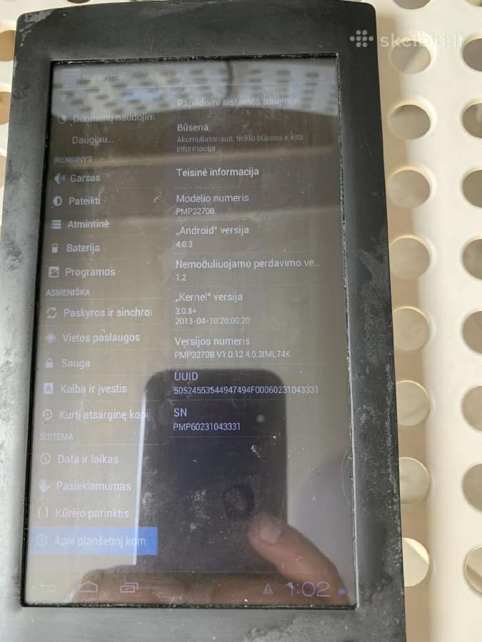 Prestigio Multipad Pmp3270b - nuotraukos Nr. 3