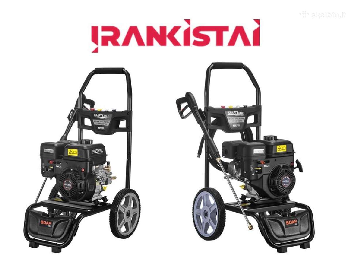 Aukšto slėgio plovimo įrenginys 7hp 360 bar