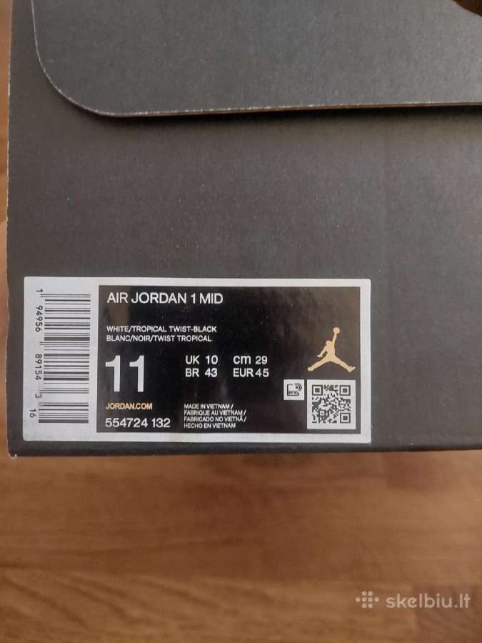 Jordan 1 Mid - nuotraukos Nr. 4