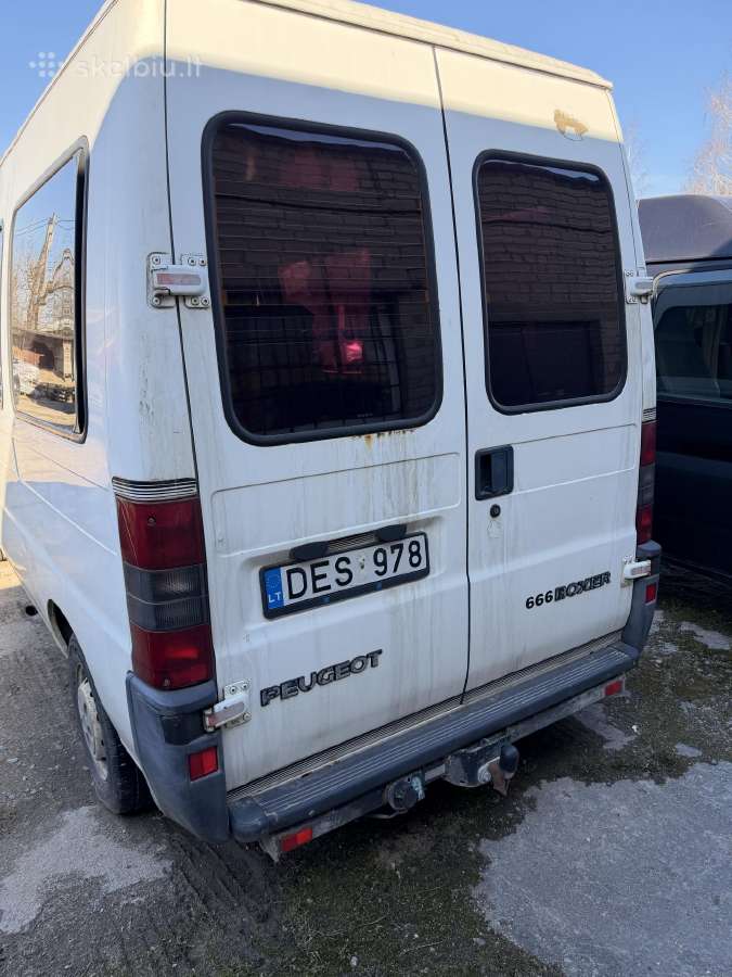 Peugeot Boxer 2,8dyzel 2002m - nuotraukos Nr. 4