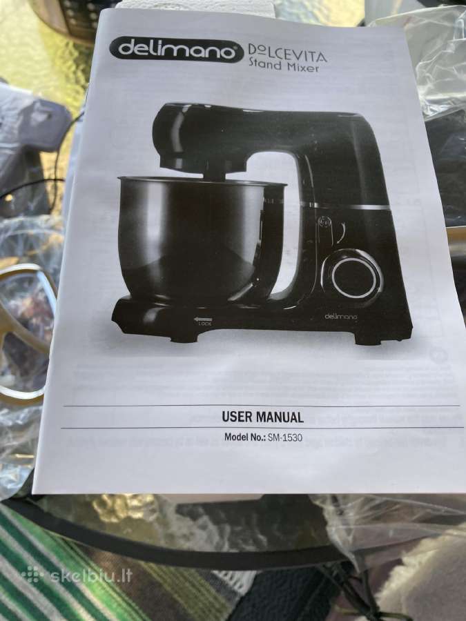 Naujas Delimano mikseris 800 w - nuotraukos Nr. 6