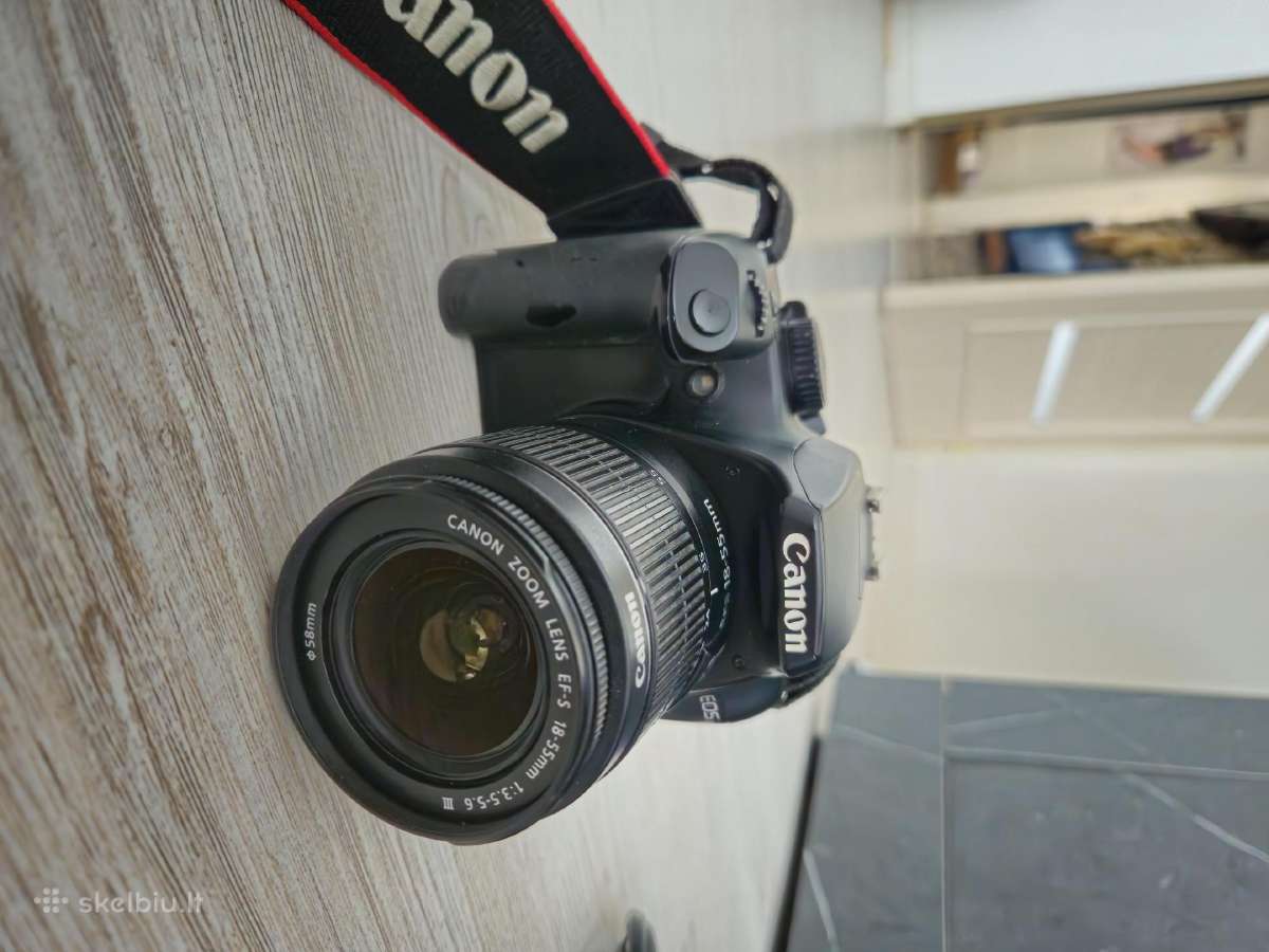 Canon EOS 1000d fotoaparatas - nuotraukos Nr. 4
