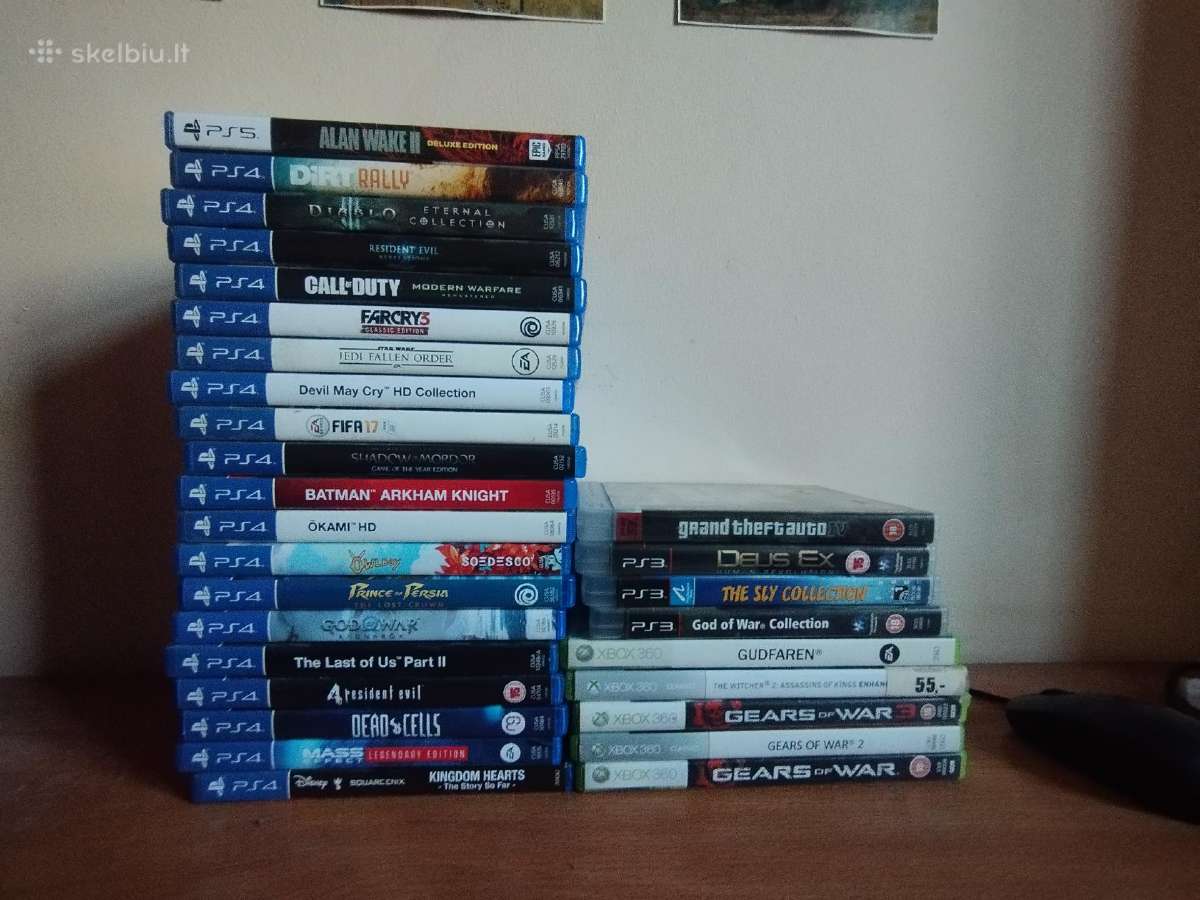 Ps5/ps4/PS3/xbox360 žaidimai