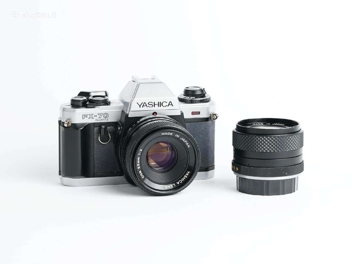 Yashica Fx-70 Quartz Juostinis fotoaparatas