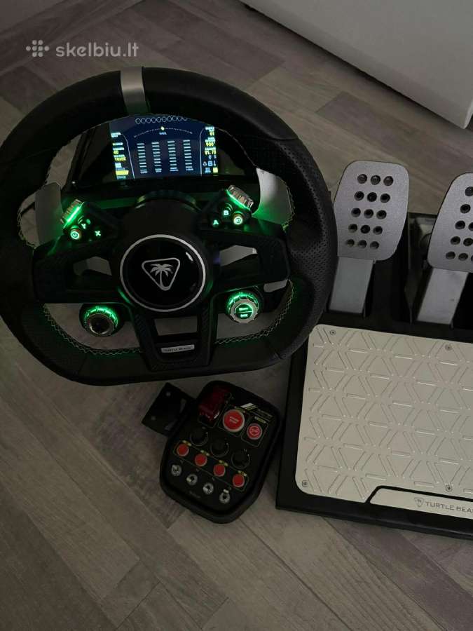 Turtle Beach Velocityone Race Kd3 Racing Wheel &P - nuotraukos Nr. 5