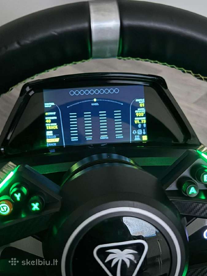 Turtle Beach Velocityone Race Kd3 Racing Wheel &P - nuotraukos Nr. 9