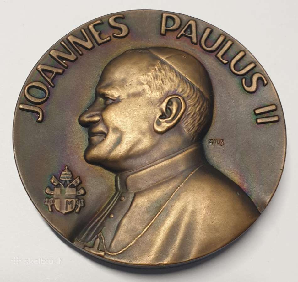 Stalo medalis popiežius Jonas Paulius II