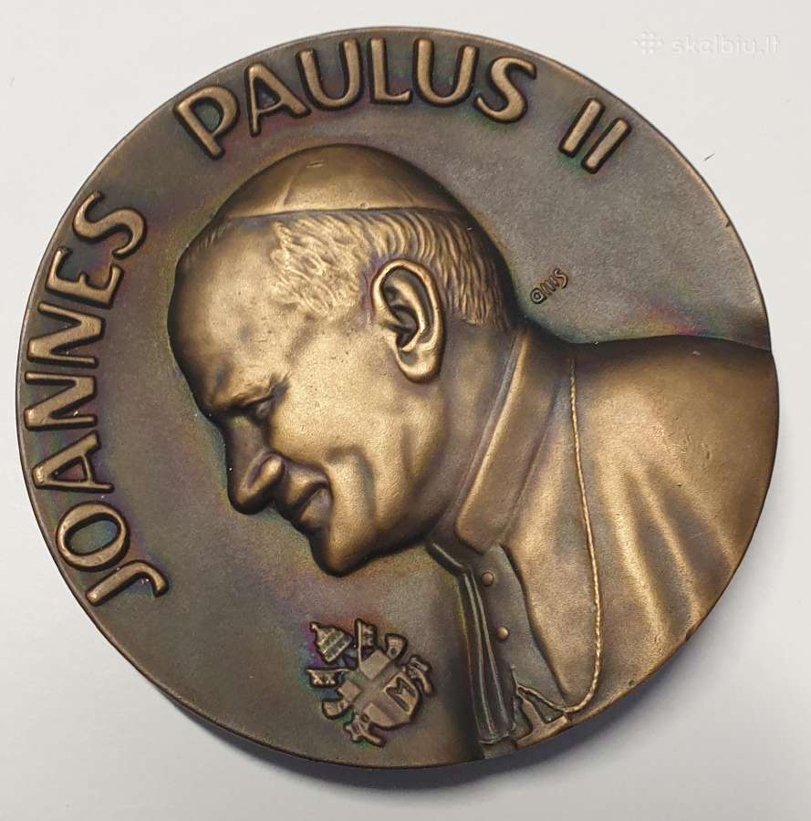 Stalo medalis popiežius Jonas Paulius II - nuotraukos Nr. 4