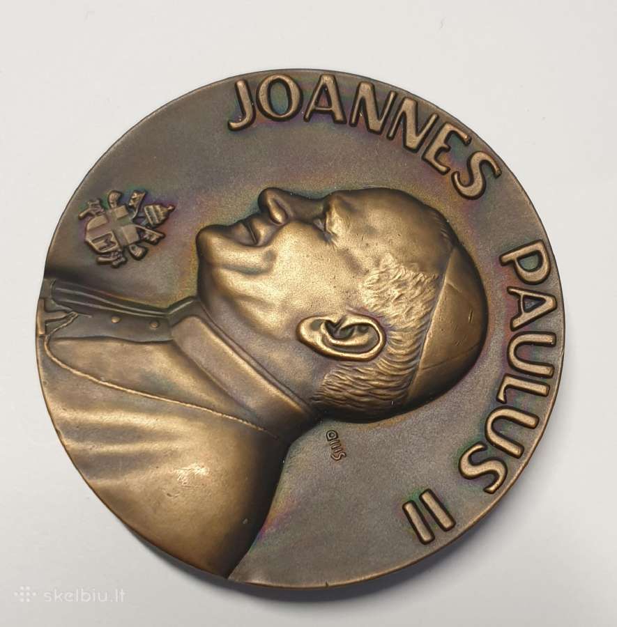 Stalo medalis popiežius Jonas Paulius II - nuotraukos Nr. 5